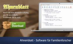 Vorstellung der Genealogiesoftware Ahnenblatt