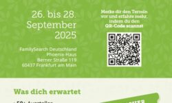 Flyer Deutscher Genealogentag 2025