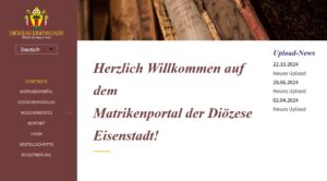 Matrikenportal Diözese Eisenstadt