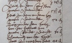 Seite aus Urbar 1536 - Stiftsarchiv Lilienfeld, Niederösterreich