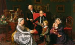 Bild Ferdinand Georg Waldmüller - Adoption